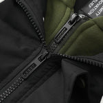 Velira Coats & Jackets Kontrasto užtrauktukas su gobtuvu pūkinė striukė