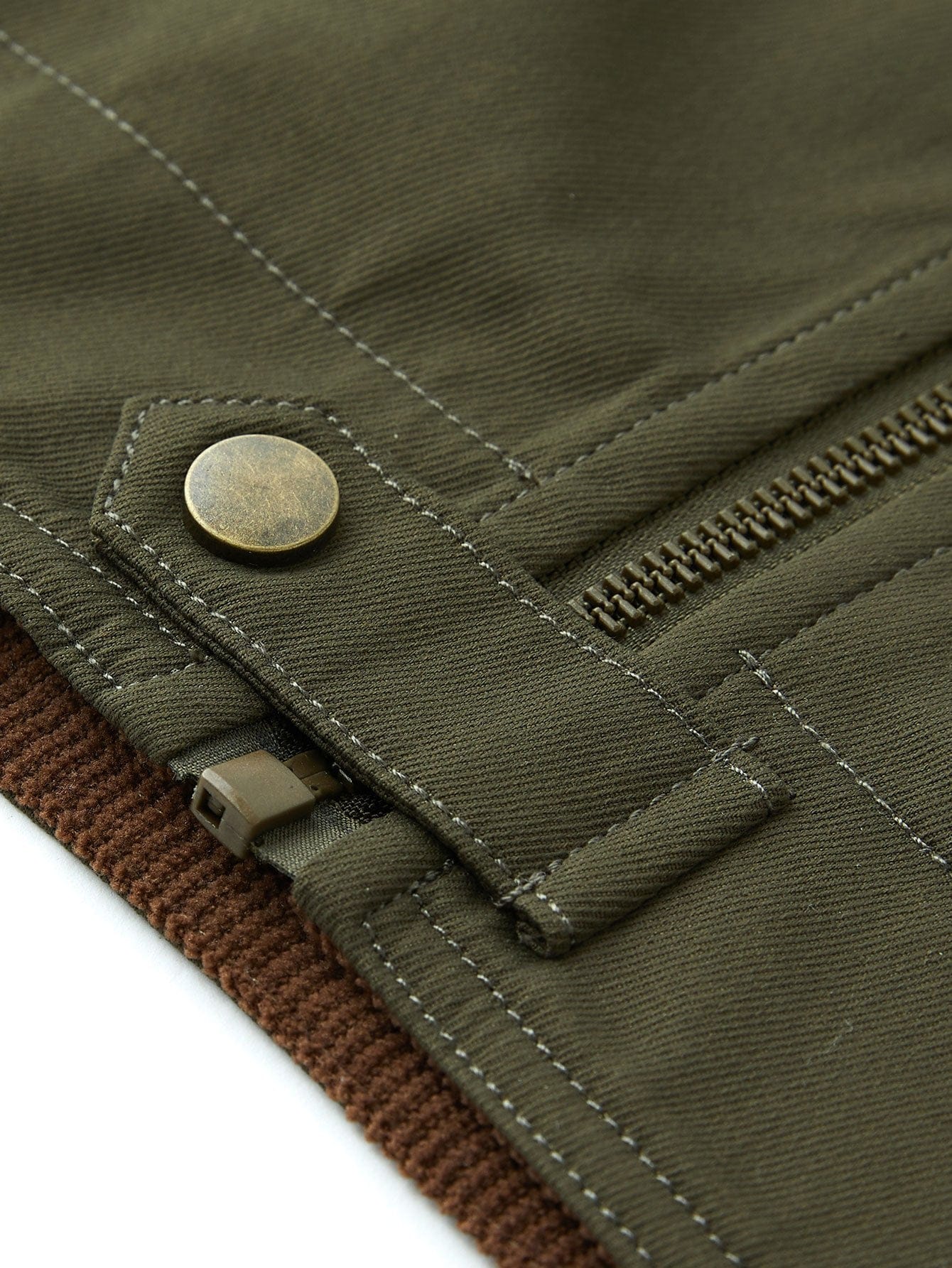 Velira Coats & Jackets Kordūrinio Apykaklės Su Užtrauktuku Striukė