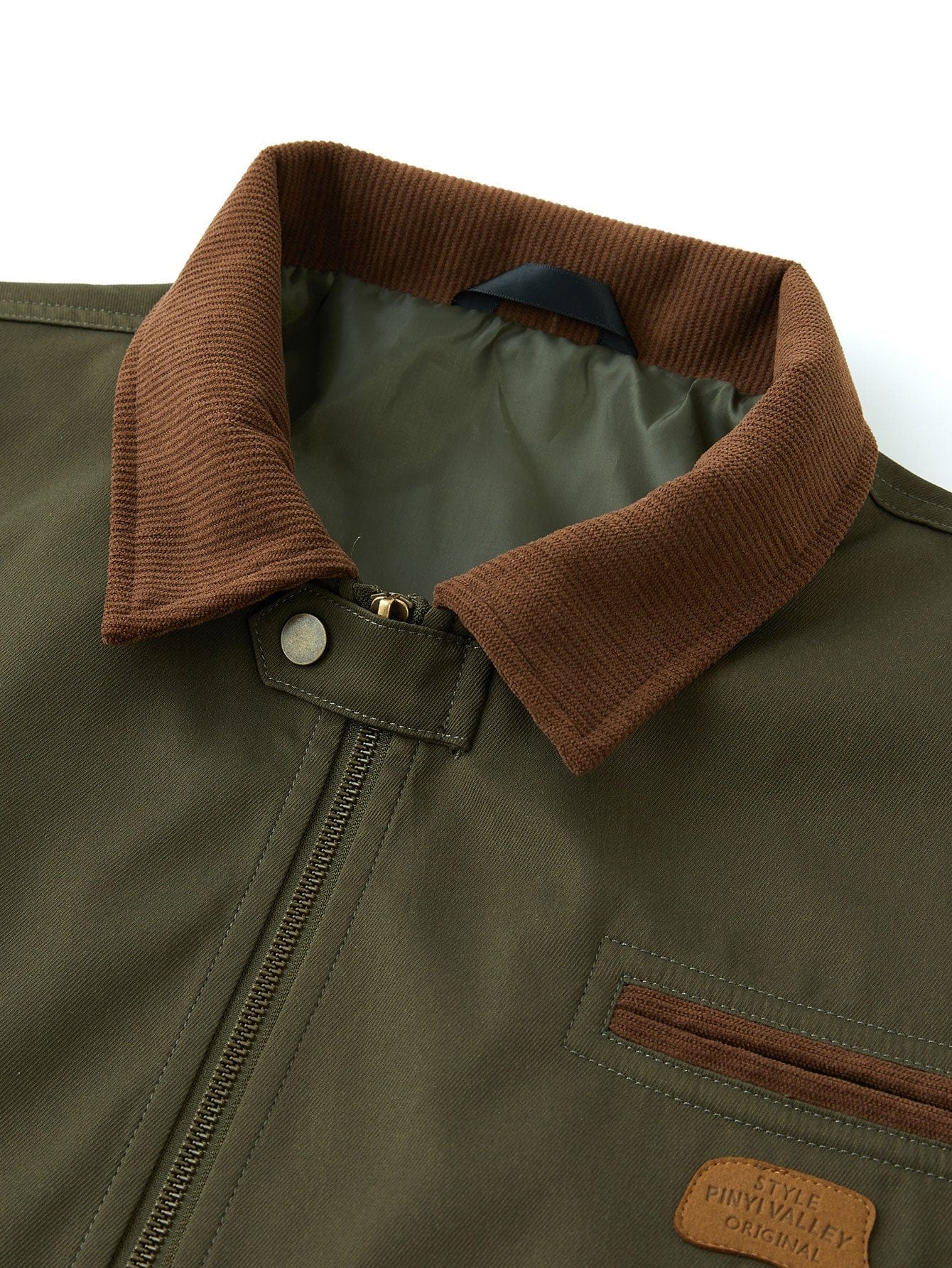 Velira Coats & Jackets Kordūrinio Apykaklės Su Užtrauktuku Striukė