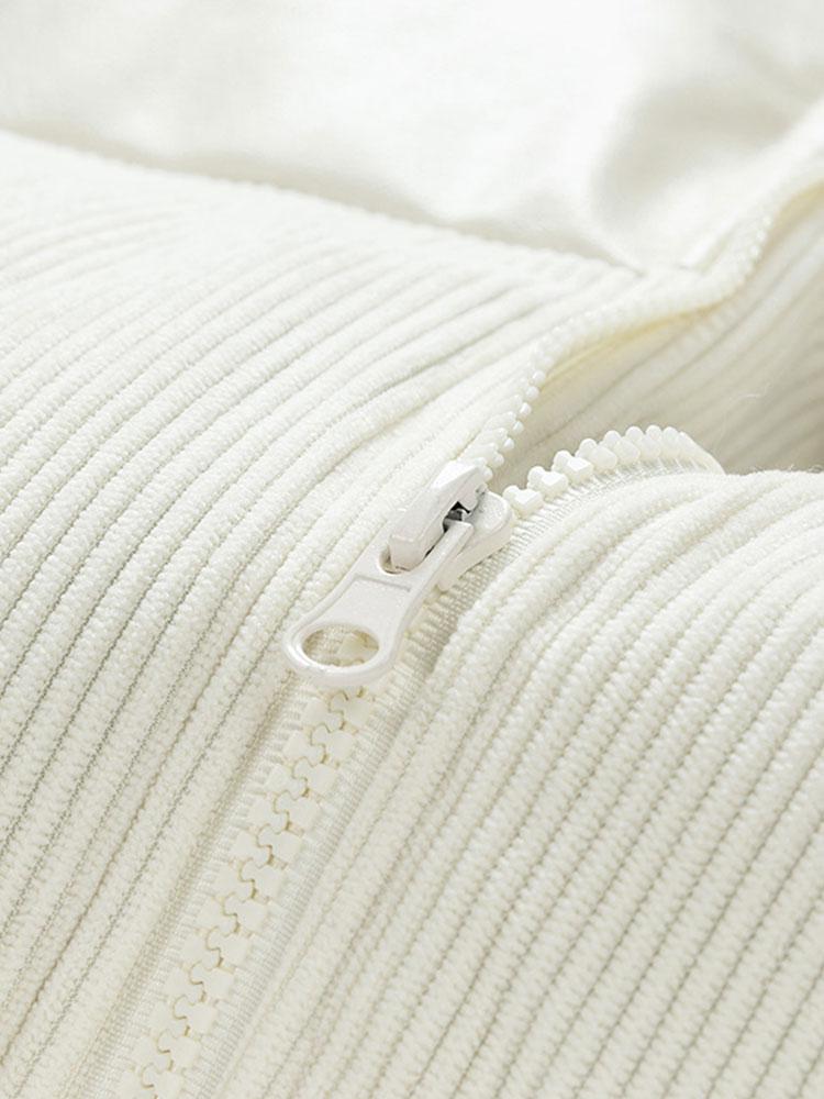 Velira Coats & Jackets Kordūroja PU Pataisytas Pūkinis Paltas
