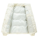 Velira Coats & Jackets Kordūroja PU Pataisytas Pūkinis Paltas