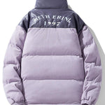 Velira Coats & Jackets Kordūroja PU Pataisytas Pūkinis Paltas