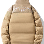 Velira Coats & Jackets Kordūroja PU Pataisytas Pūkinis Paltas