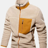 Velira Coats & Jackets kreminė / S Hoooyi Užtrauktukinė Teddy Dirbtinio Kailio Striukė