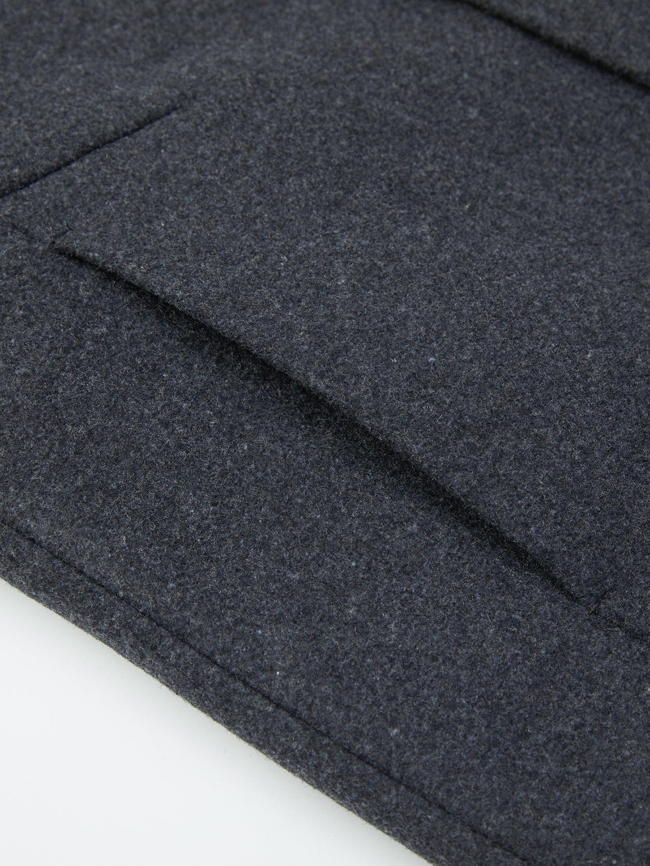 Velira Coats & Jackets Nuspaudžiamas šalikas su notch apykakle vilnonis paltas