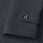 Velira Coats & Jackets Nuspaudžiamas šalikas su notch apykakle vilnonis paltas