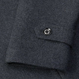Velira Coats & Jackets Nuspaudžiamas šalikas su notch apykakle vilnonis paltas