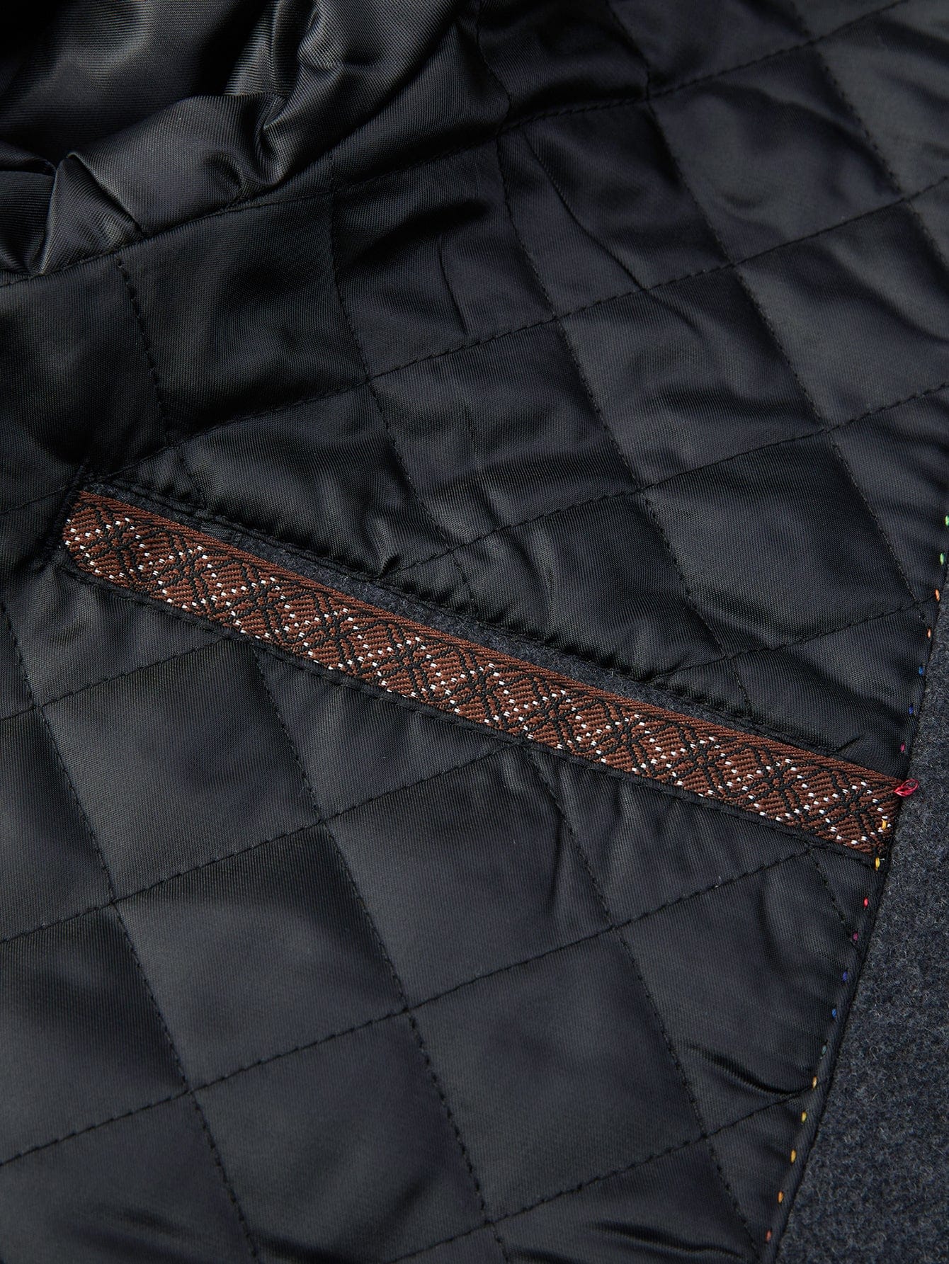 Velira Coats & Jackets Nuspaudžiamas šalikas su notch apykakle vilnonis paltas