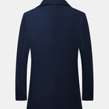 Velira Coats & Jackets Nuspaudžiamas šalikas su notch apykakle vilnonis paltas