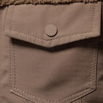 Velira Coats & Jackets Pamušalu išklota Teddy sujungta striukė