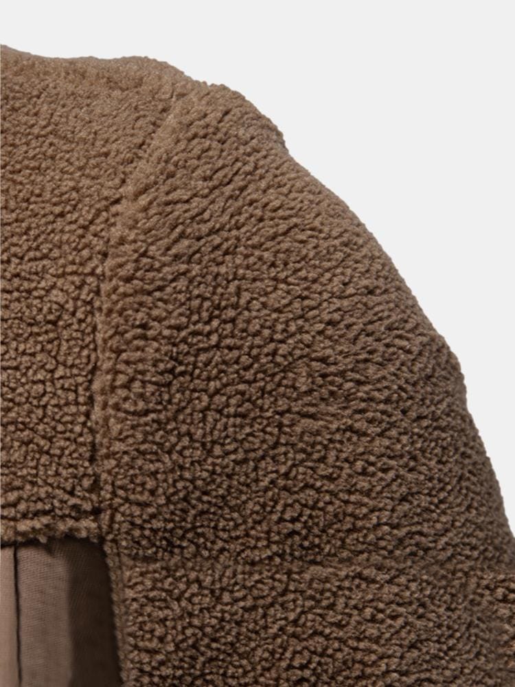 Velira Coats & Jackets Pamušalu išklota Teddy sujungta striukė