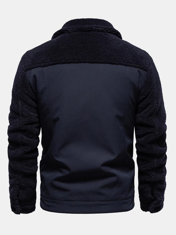 Velira Coats & Jackets Pamušalu išklota Teddy sujungta striukė