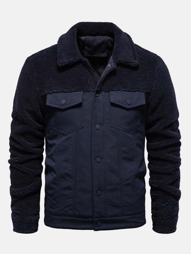 Velira Coats & Jackets Pamušalu išklota Teddy sujungta striukė