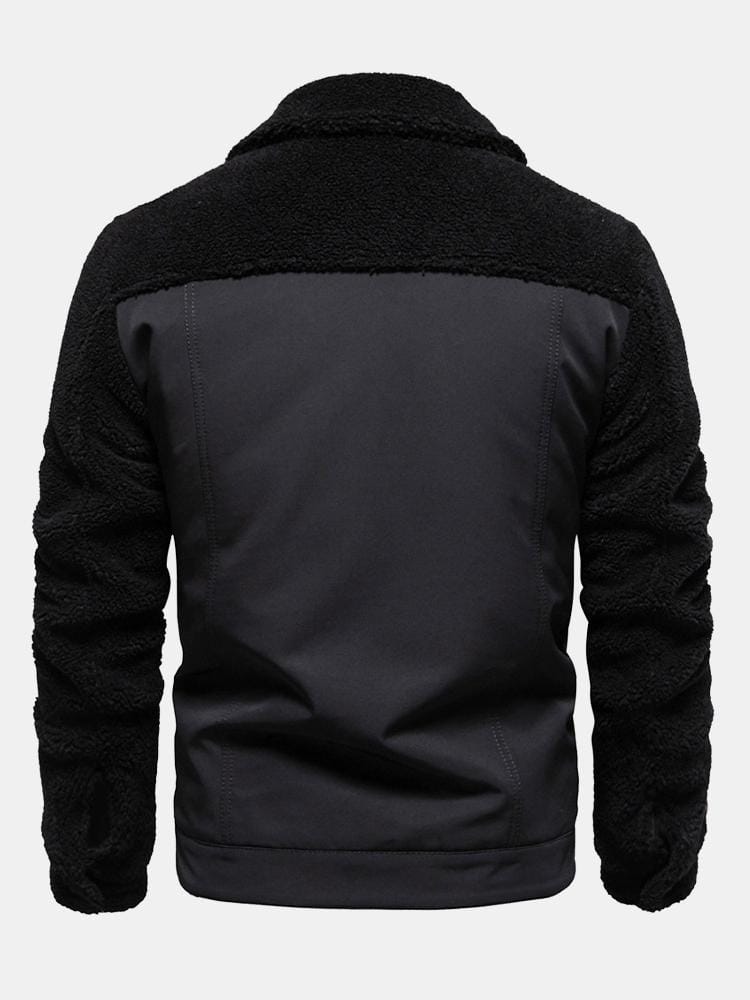 Velira Coats & Jackets Pamušalu išklota Teddy sujungta striukė