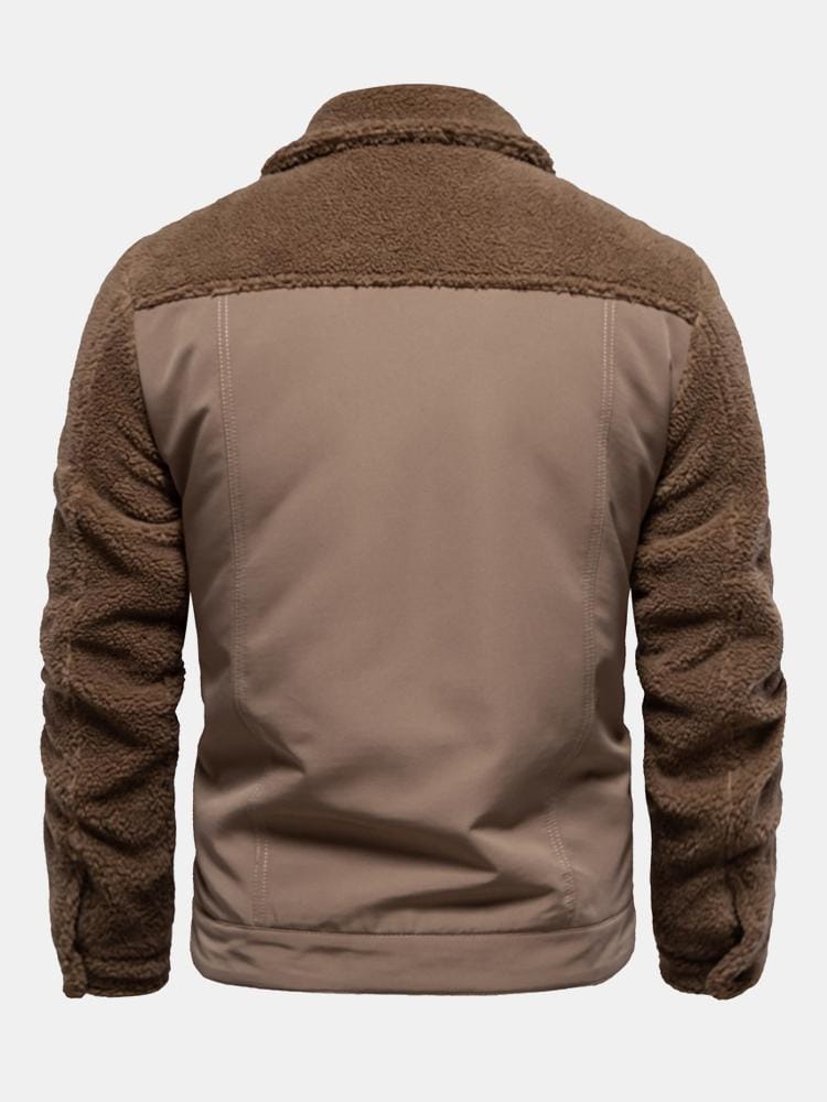 Velira Coats & Jackets Pamušalu išklota Teddy sujungta striukė