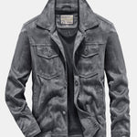 Velira Coats & Jackets pilka / S Dirbtinio Suede Švarkas
