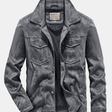 Velira Coats & Jackets pilka / S Dirbtinio Suede Švarkas