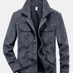 Velira Coats & Jackets pilka / S Medvilninis Kordurojinis Švarkas