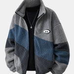 Velira Coats & Jackets pilka / S Spalvų Bloko Teddy Zip-Up Striukė