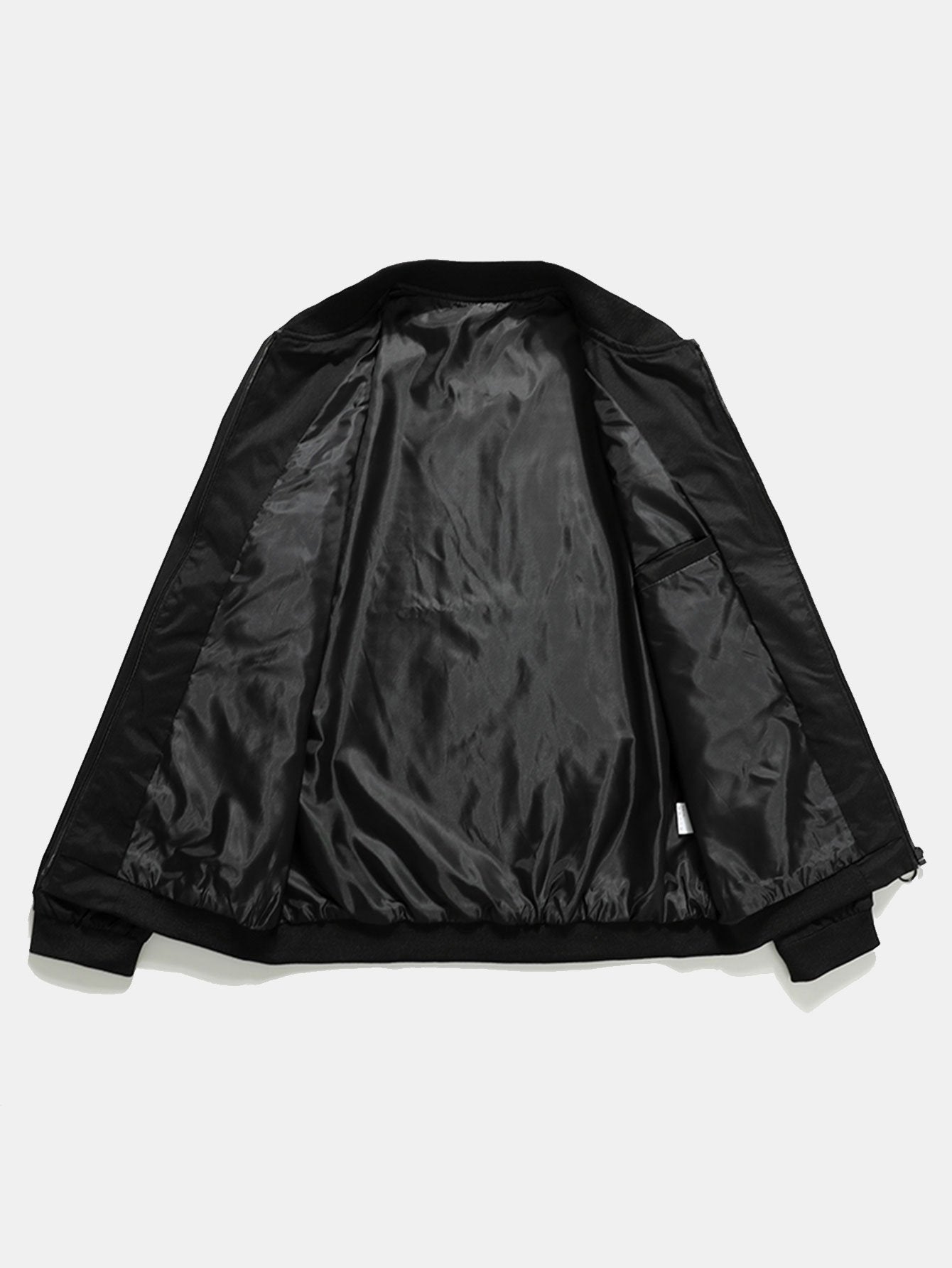 Velira Coats & Jackets Sloganas Zip Bomber Striukė