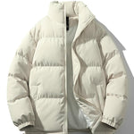 Velira Coats & Jackets smėlinė / S Funnel Neck Puffer Coat