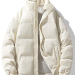 Velira Coats & Jackets smėlinė / S Kordūroja PU Pataisytas Pūkinis Paltas