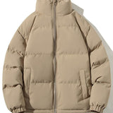 Velira Coats & Jackets smėlinė / S Pagrindinė pūkinė striukė