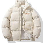 Velira Coats & Jackets smėlio / S Aksominis užtrauktukas pūkinis paltas
