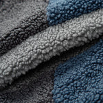 Velira Coats & Jackets Spalvų Bloko Teddy Zip-Up Striukė