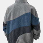 Velira Coats & Jackets Spalvų Bloko Teddy Zip-Up Striukė