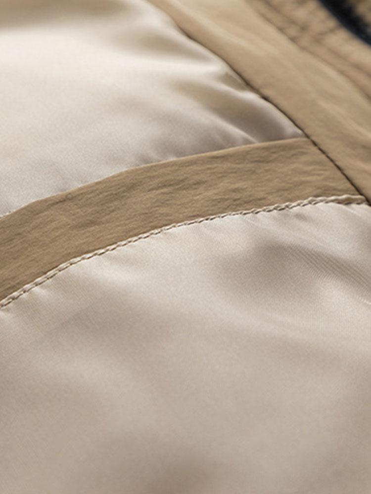 Velira Coats & Jackets Spalvų blokų pūkinė striukė