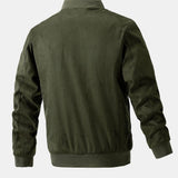 Velira Coats & Jackets Suede Bomber Striukė su Dygsniuota Pamušalu