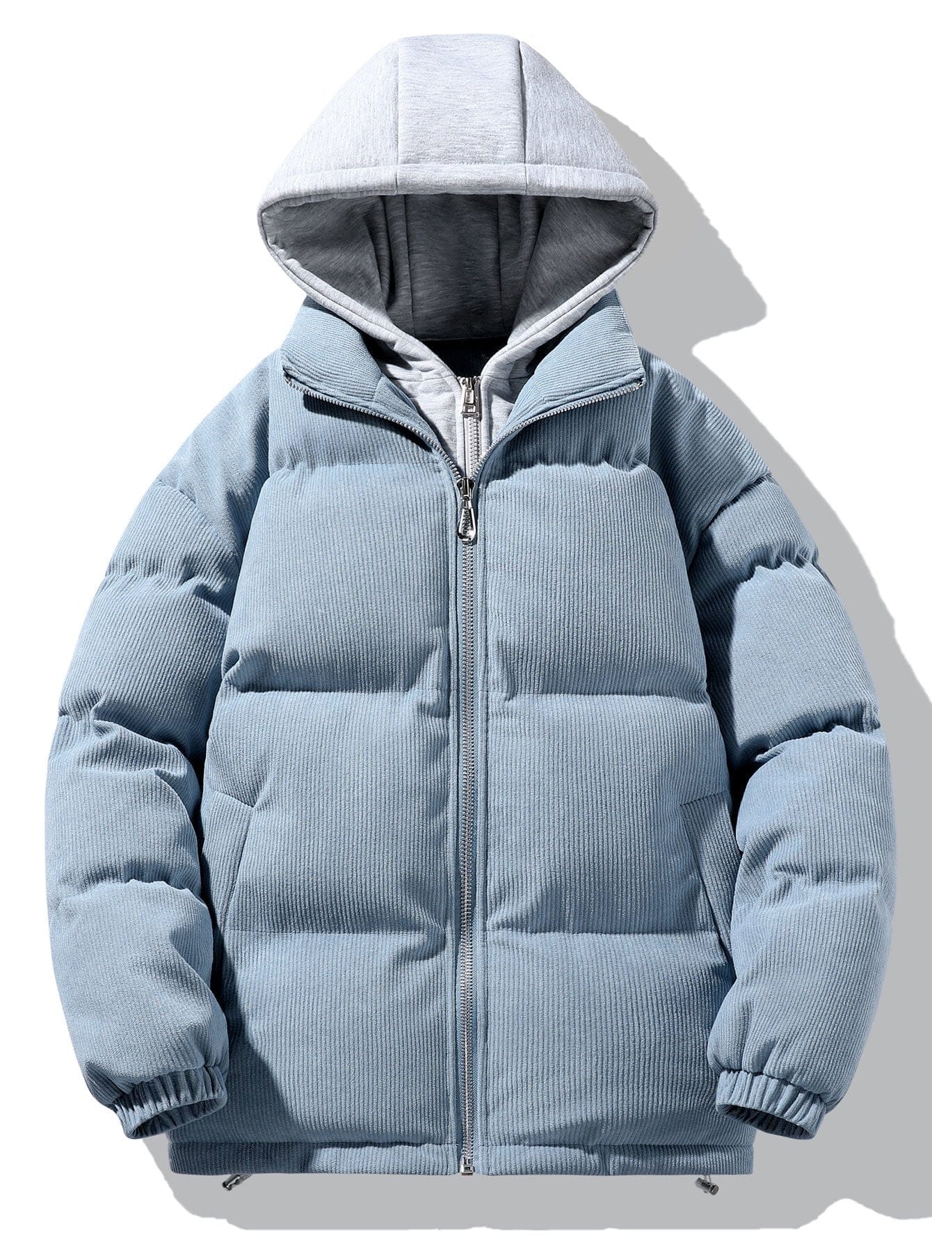 Velira Coats & Jackets šviesiai mėlyna / S 2 In 1 Kordūrinis Sujungiamas Šiltas Kailis