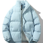 Velira Coats & Jackets šviesiai mėlyna / S Funnel Neck Puffer Coat