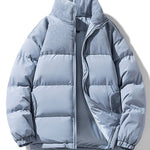 Velira Coats & Jackets šviesiai mėlyna / S Kordūro Pataisytas Užtrauktukas Pūkinis Paltas