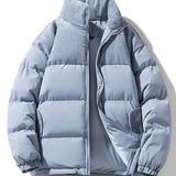 Velira Coats & Jackets šviesiai mėlyna / S Kordūro Pataisytas Užtrauktukas Pūkinis Paltas