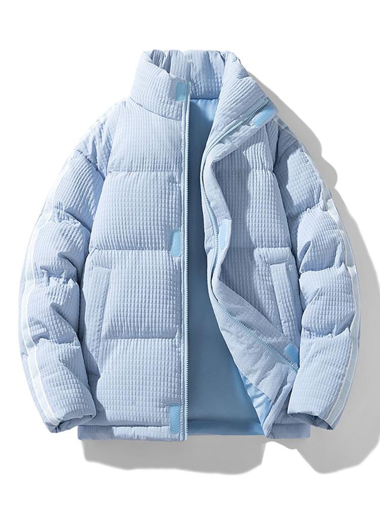 Velira Coats & Jackets šviesiai mėlyna / S Vaflinė Zip Up Pūkinė Striukė