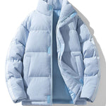 Velira Coats & Jackets šviesiai mėlyna / S Vaflinė Zip Up Pūkinė Striukė