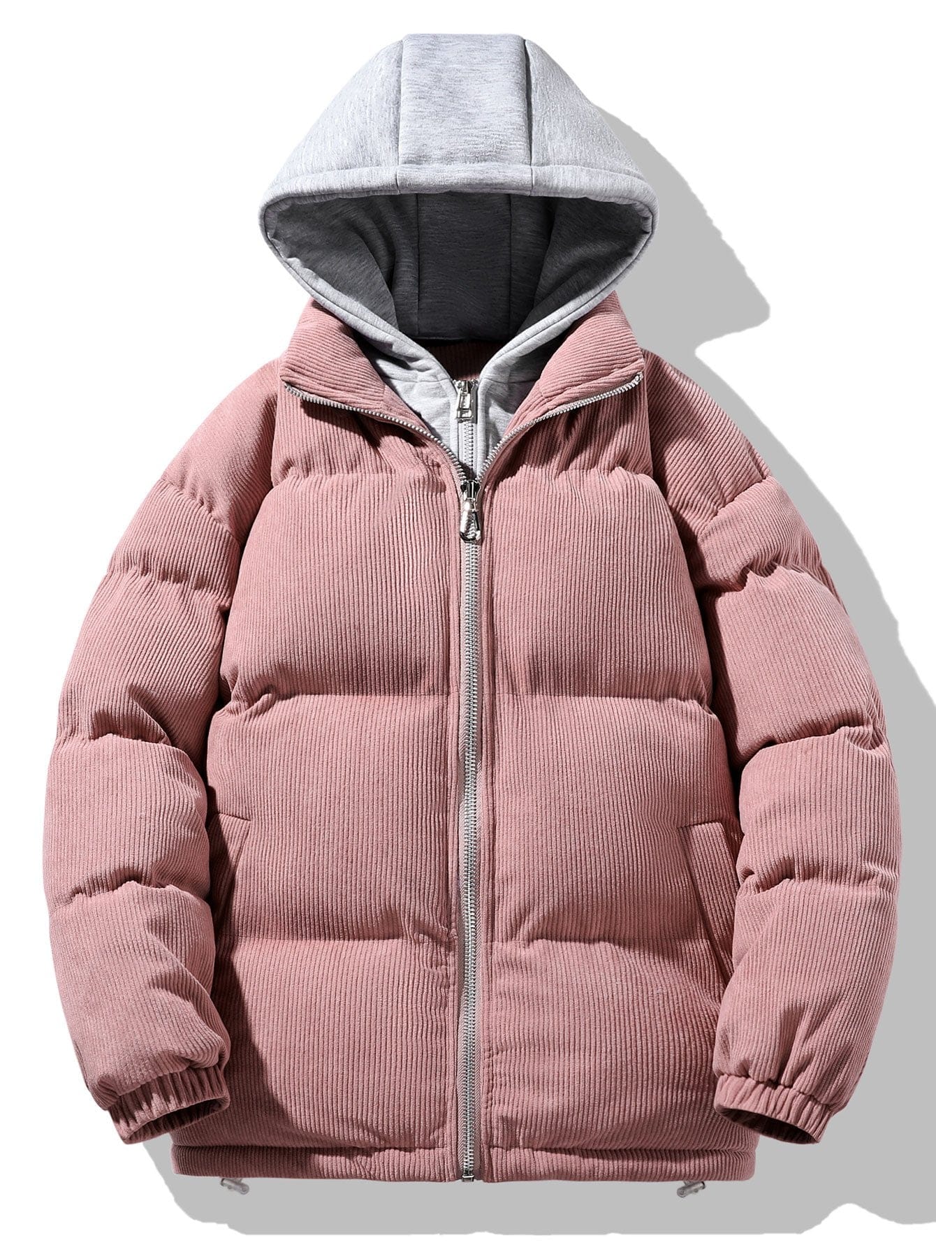 Velira Coats & Jackets šviesiai rožinė / S 2 In 1 Kordūrinis Sujungiamas Šiltas Kailis