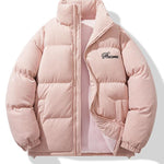Velira Coats & Jackets šviesiai rožinė / S Aksominis užtrauktukas pūkinis paltas