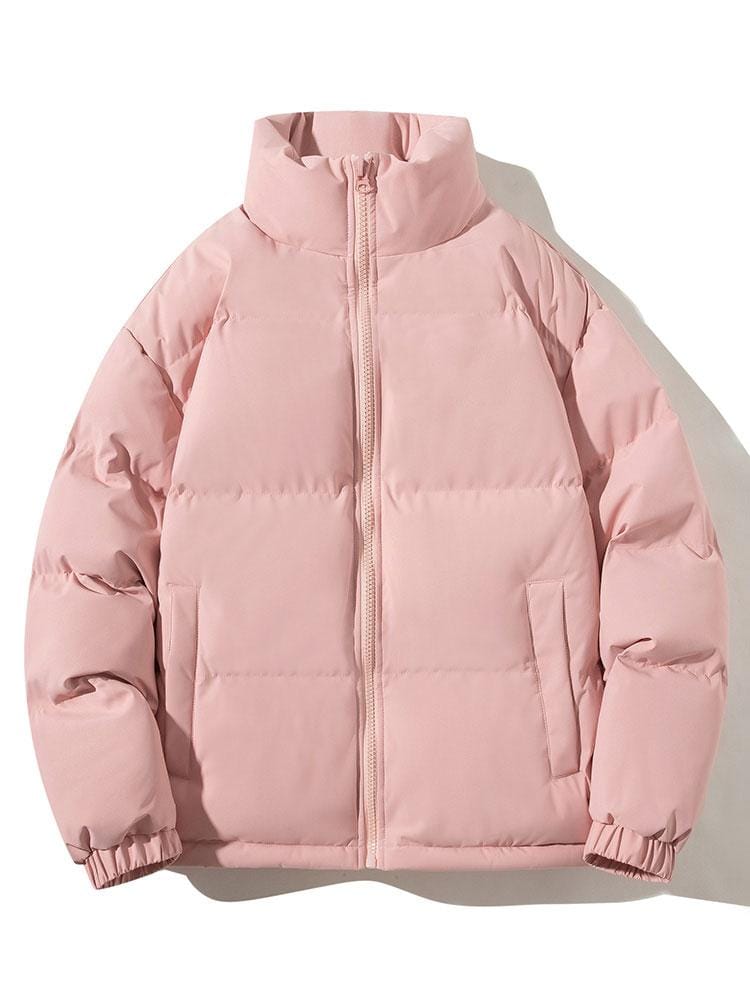 Velira Coats & Jackets šviesiai rožinė / S Pagrindinė pūkinė striukė