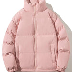 Velira Coats & Jackets šviesiai rožinė / S Pagrindinė pūkinė striukė