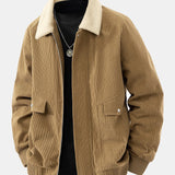 Velira Coats & Jackets šviesiai ruda / XS Teddy pamušalu džinsinis užtrauktuko švarkas