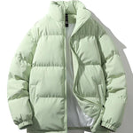 Velira Coats & Jackets šviesiai žalia / S Funnel Neck Puffer Coat