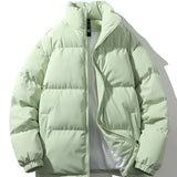 Velira Coats & Jackets šviesiai žalia / S Funnel Neck Puffer Coat