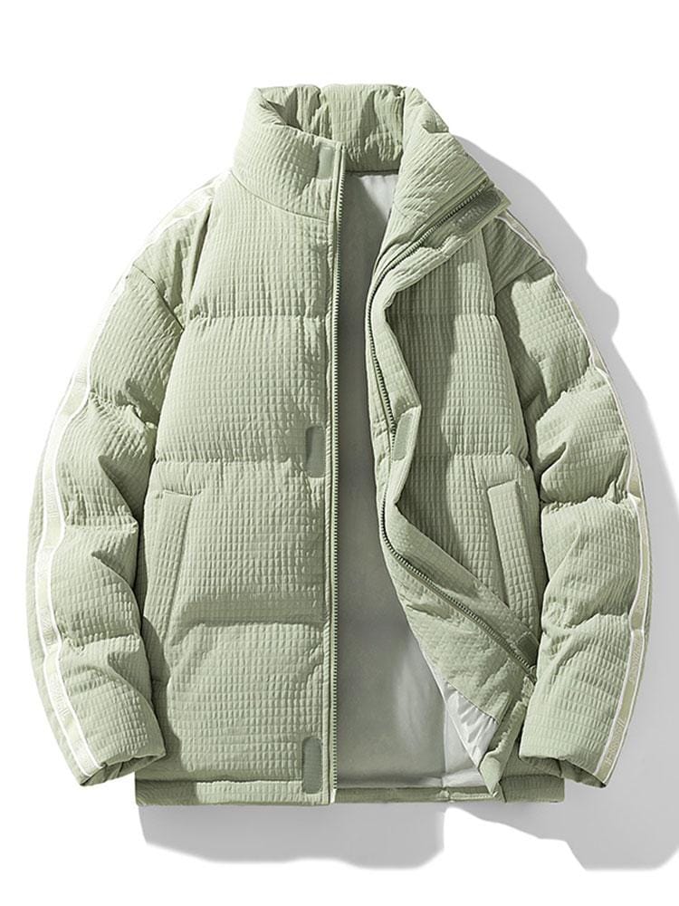 Velira Coats & Jackets šviesiai žalia / S Vaflinė Zip Up Pūkinė Striukė
