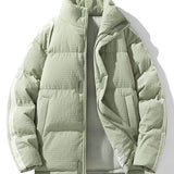 Velira Coats & Jackets šviesiai žalia / S Vaflinė Zip Up Pūkinė Striukė