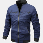 Velira Coats & Jackets tamsiai mėlyna / S Sloganas Zip Bomber Striukė