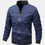Velira Coats & Jackets tamsiai mėlyna / S Sloganas Zip Bomber Striukė