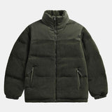Velira Coats & Jackets tamsiai žalia / S Dvigubo Šono Teddy Pūkuotas Paltas